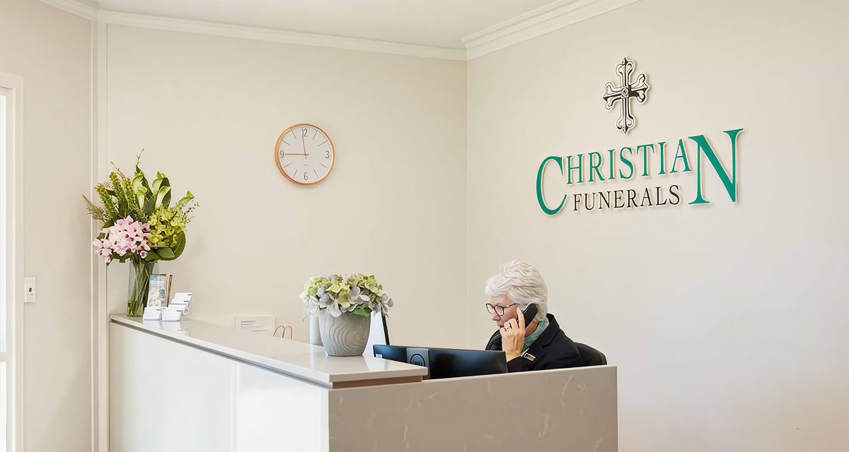 Christian Funerals reception