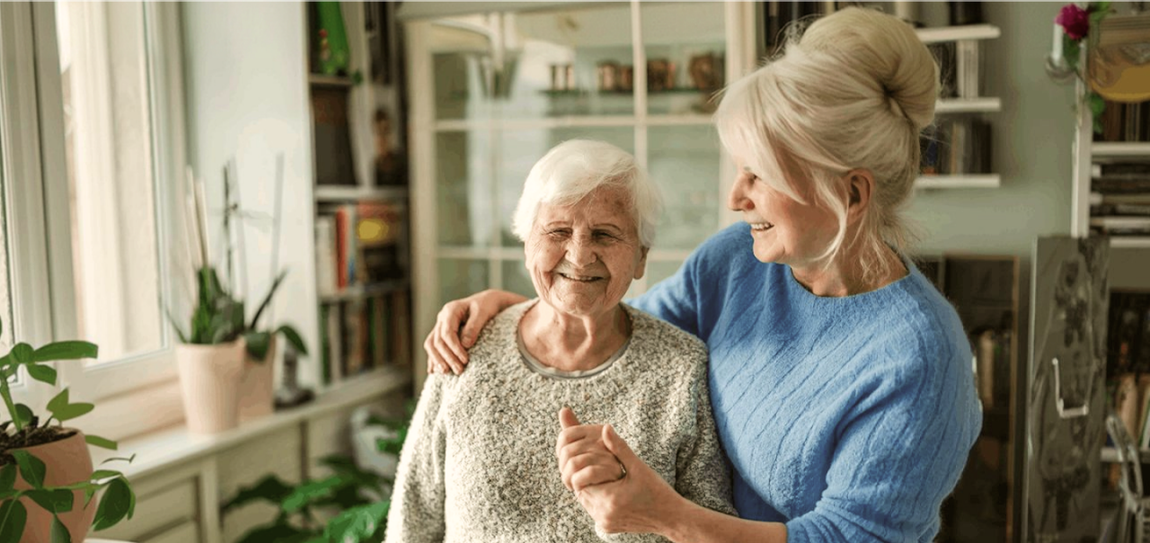 two women together