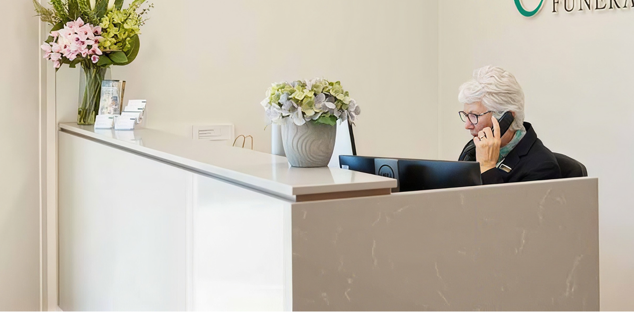 Christian funeral director